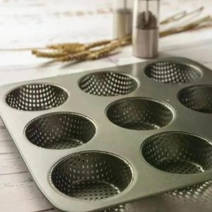 Bakblik voor 9 kleine broodjes - anti-kleef