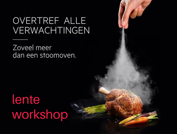 Combi-stoom-oven workshop (aeg) - april/lente