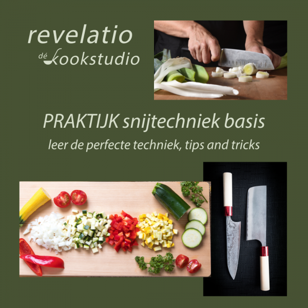 TECHNIEK - PRAKTIJK - basis snijtechnieken