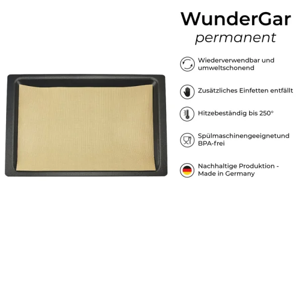 WunderGar® | Permanent bakfolie voor de oven