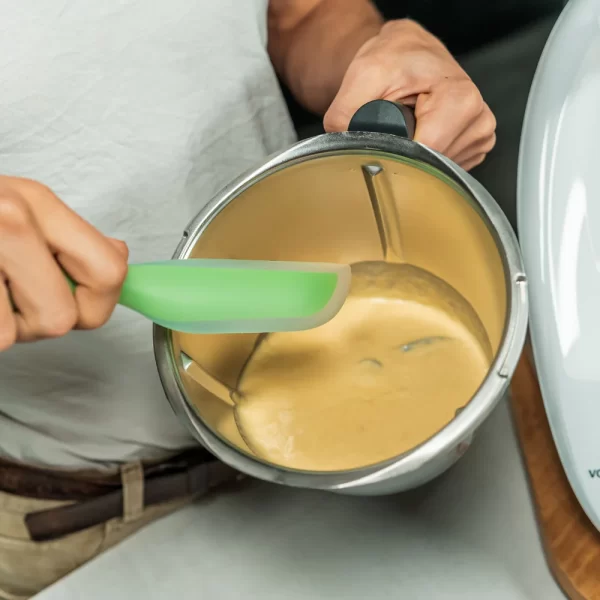 WunderSpatel® | Flexibele spatel - lang smalle silicone - groen - Afbeelding 2