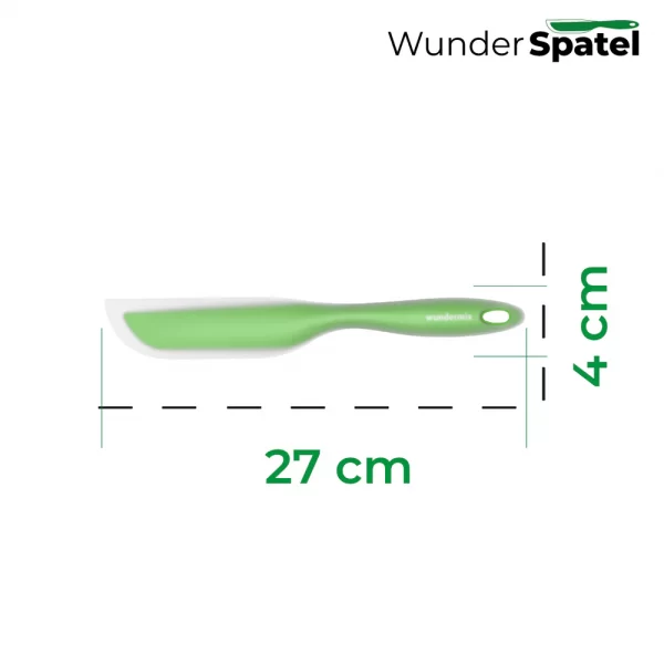 WunderSpatel® | Flexibele spatel - lang smalle silicone - groen - Afbeelding 4