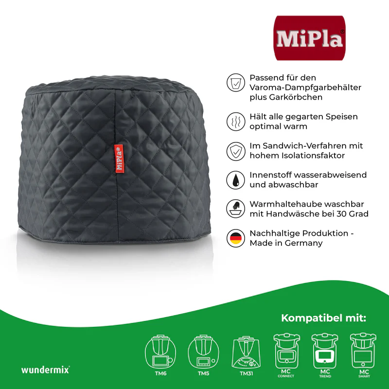 MiPla® | warmhoudkap L voor Varoma®+Kookmandje - TM5/6 - Afbeelding 3
