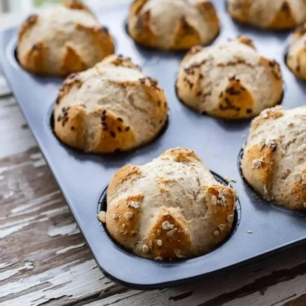 Bakblik voor 9 kleine broodjes - anti-kleef - Afbeelding 4