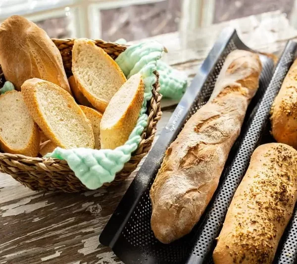Bakblik 3 stokbroodjes anti-kleef - Afbeelding 4