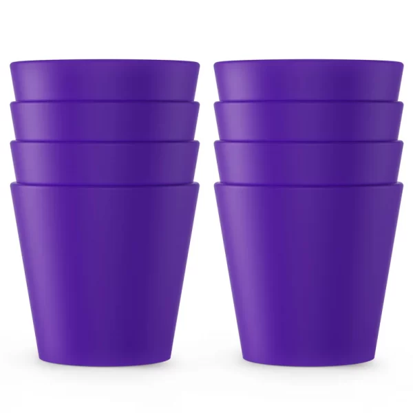 WunderCups® | Siliconen mallenset | 8-delig | paars - Afbeelding 4