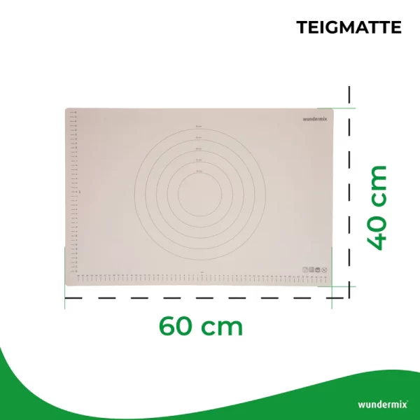 WunderMat® | Premium Siliconen deegmat - Afbeelding 6