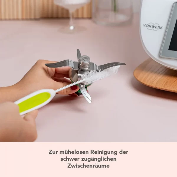 WunderBrush® | Reinigingsborsteltje dun - groen - Afbeelding 3
