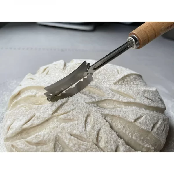 WunderStyler® Klassiek | Bakkersmes met houten handvat - Afbeelding 2