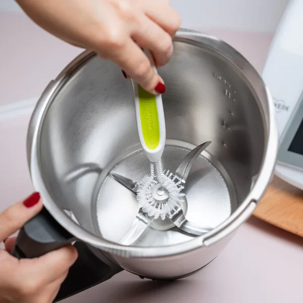 WunderBrush® Omega | Reinigingsborsteltje rond - groen - Afbeelding 4