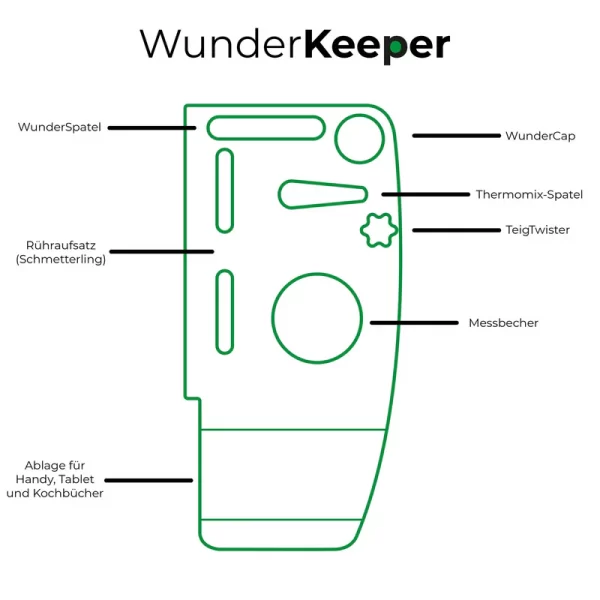 WunderKeeper® | accessoire houder - Afbeelding 3