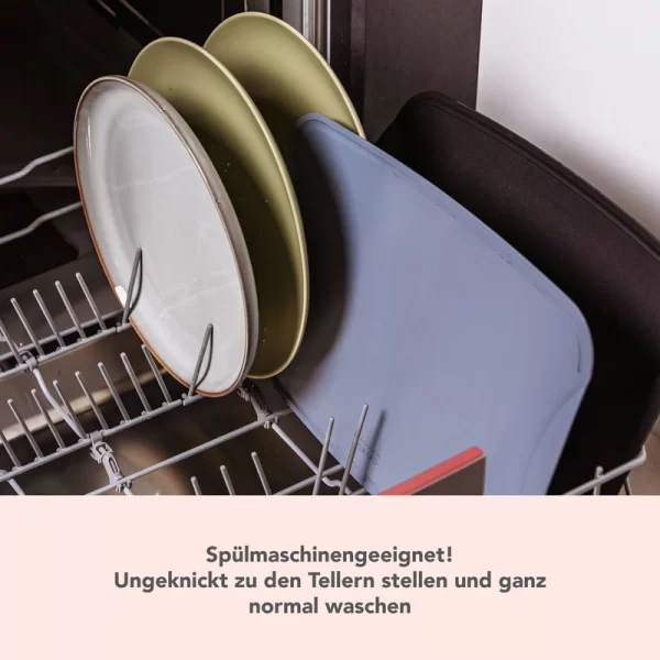WunderBoard® | 2 in 1 Premium snijplank voor de moderne keuken - lichtgrijs - Afbeelding 5