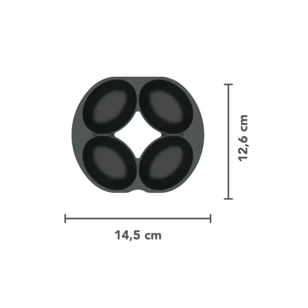 WunderPoach® | Pocheer/Stoom Inzet voor kookmandje - TM7, TM6, TM5 - Afbeelding 6