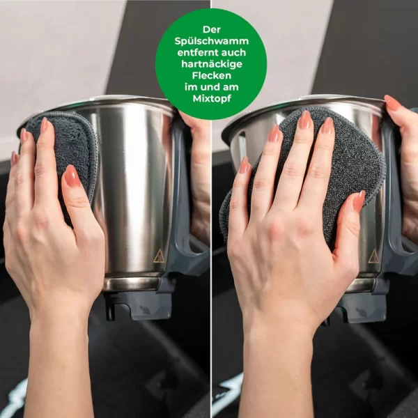 bamboe, microvezel reinigingsdoekjes set van 3 - Afbeelding 4
