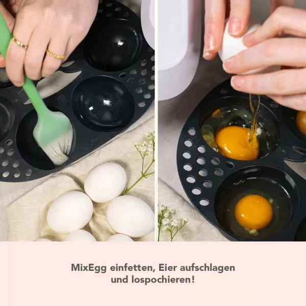 Mixegg® | Pocheerinzet voor 6 - Varoma®- TM7 - Afbeelding 3