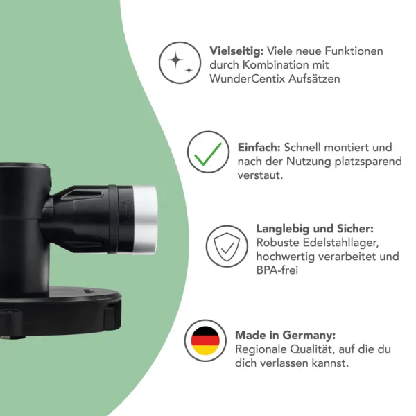 WunderCentix® | Multifunctionele as voor Thermomix® TM6, TM5 - Afbeelding 2