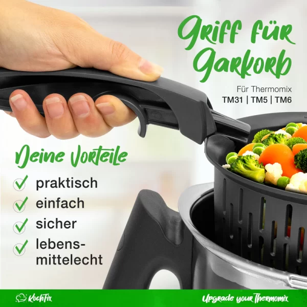 KochFix | handgreep voor kookmandje - TM - Afbeelding 2