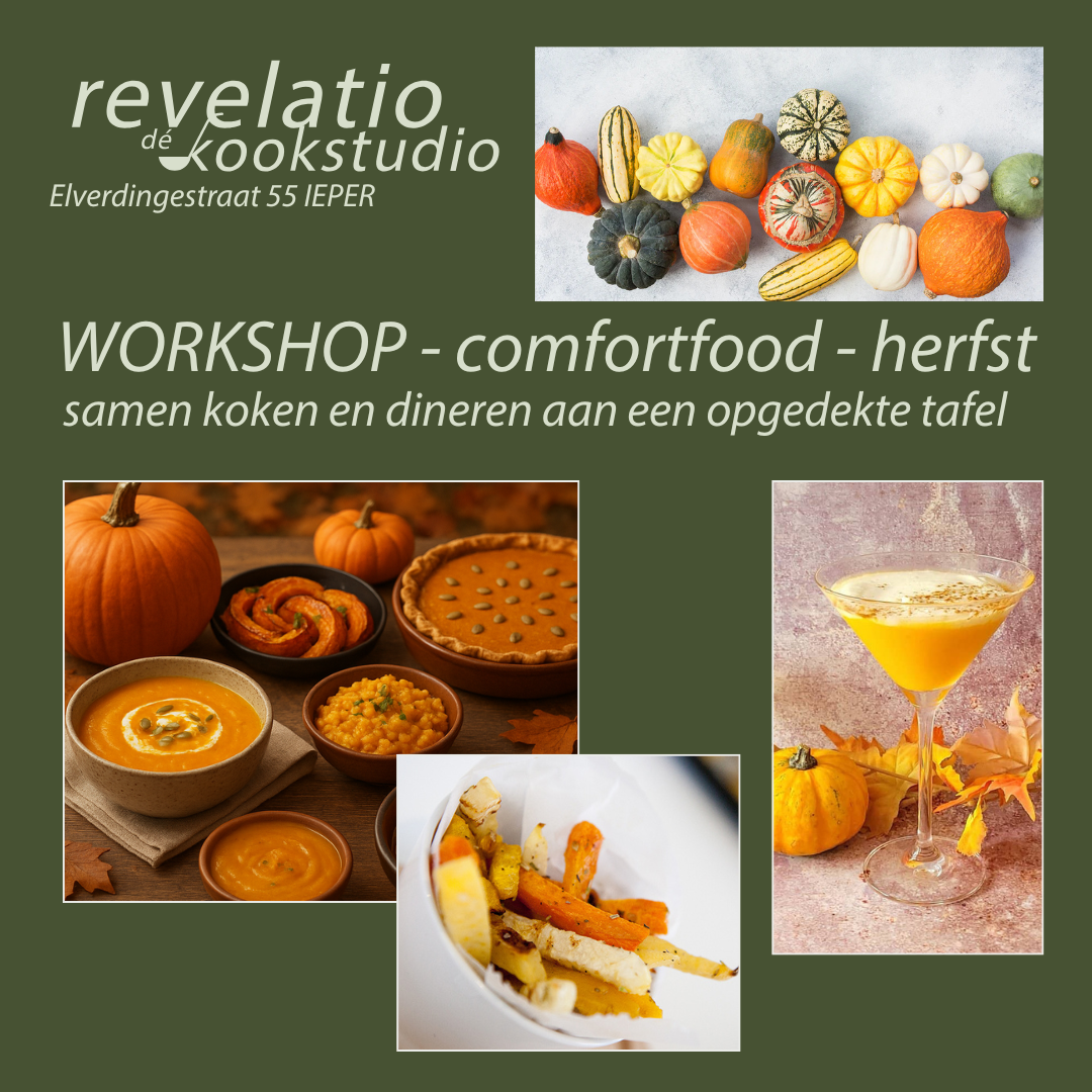 thema-workshop - COMFORTfood - Herst: pompoen in de hoofdrol