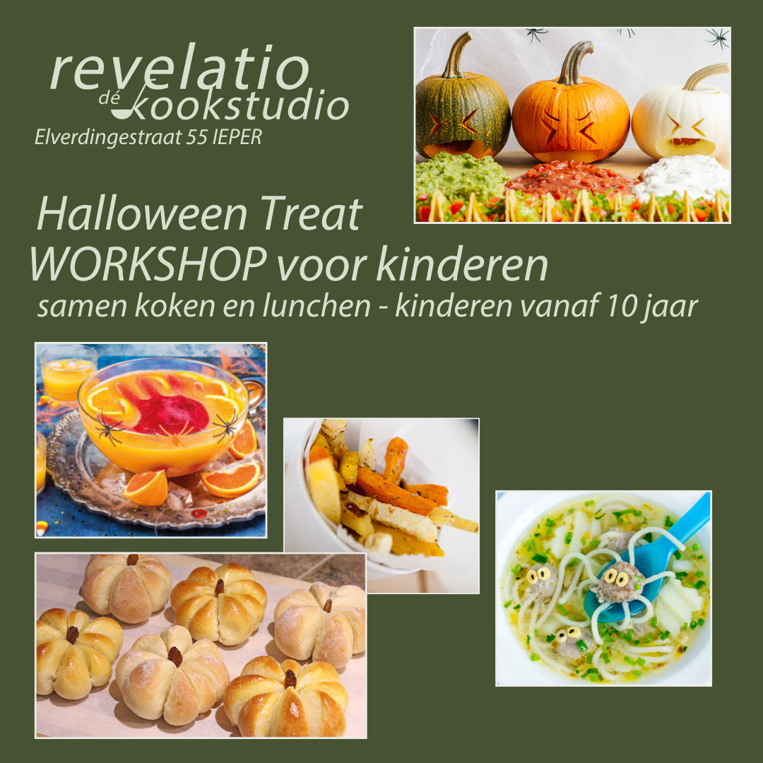 Kinder Workshop (10/14 jaar) Halloween Treat
