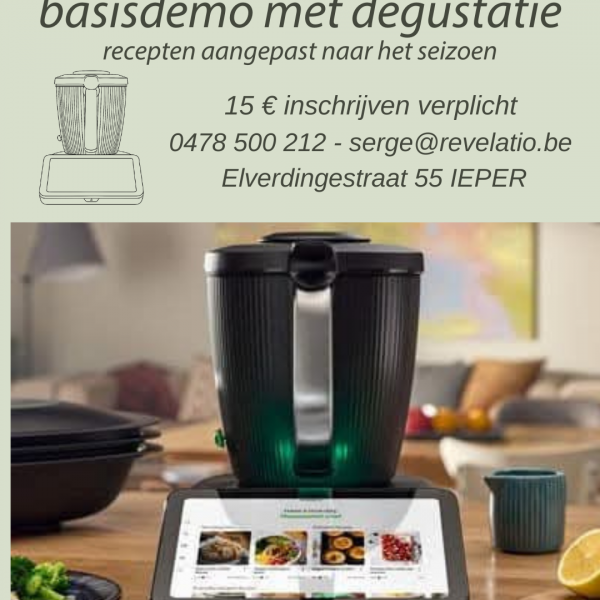 Thermomix® TM7 - DEMONSTRATIE met degustatie