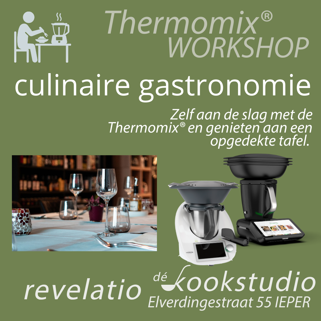 Thermomix® WORKSHOP culinaire gastronomie