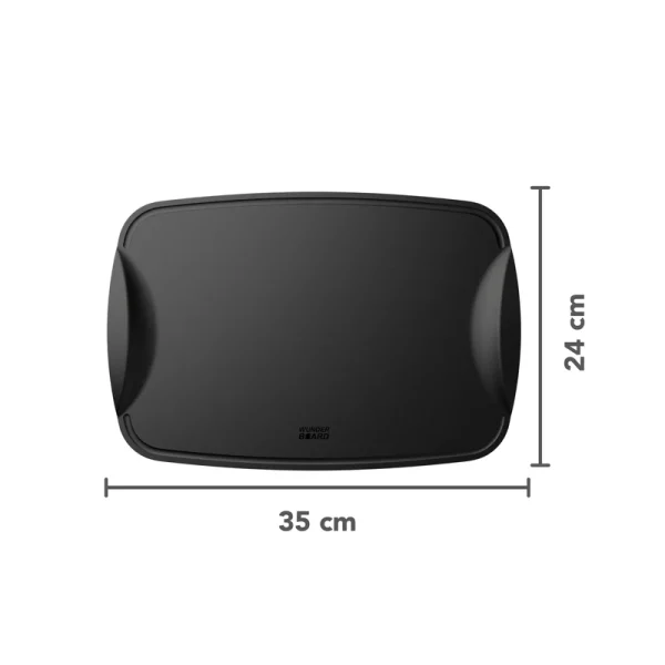 WunderBoard® | 2 in 1 Premium snijplank voor de moderne keuken - lichtgrijs
